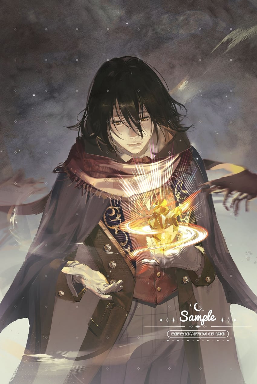 klein moretti and merlin hermes (lord of the mysteries) drawn by cyrilunderwater