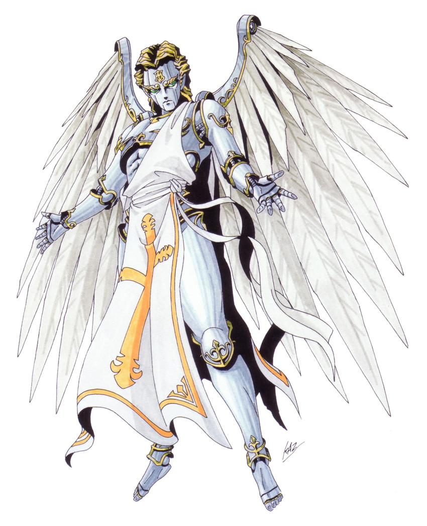 metatron (shin megami tensei and 1 more) drawn by kazuma_kaneko
