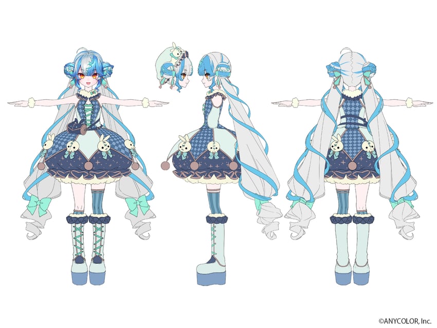 twisty amanozako (nijisanji and 1 more) drawn by hitsuji_oshipu