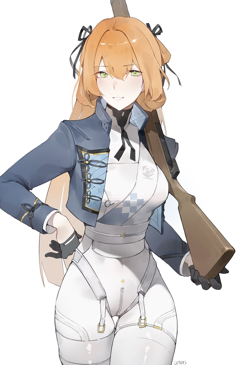 springfield (girls' frontline and 1 more) drawn by coteri