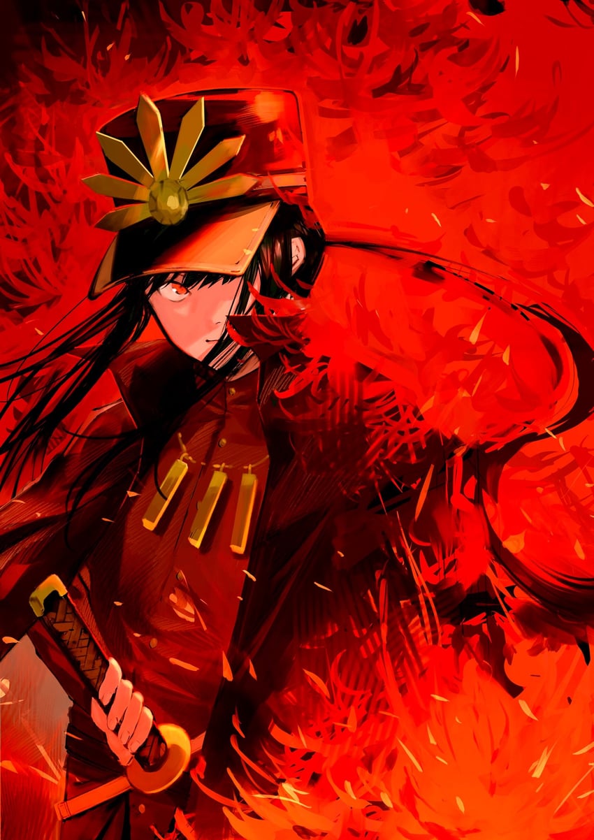 oda nobukatsu (fate and 1 more) drawn by cchim_puipui