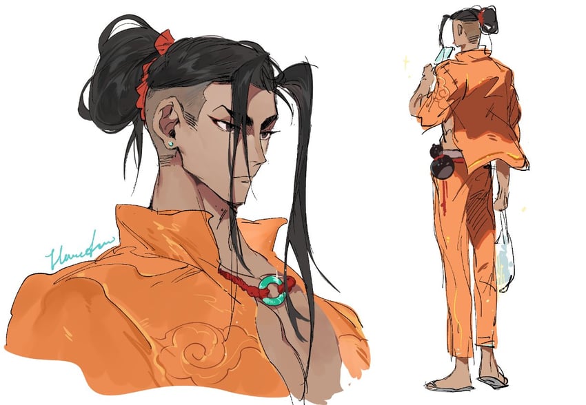 jamie siu (street fighter and 1 more) drawn by flavedochen