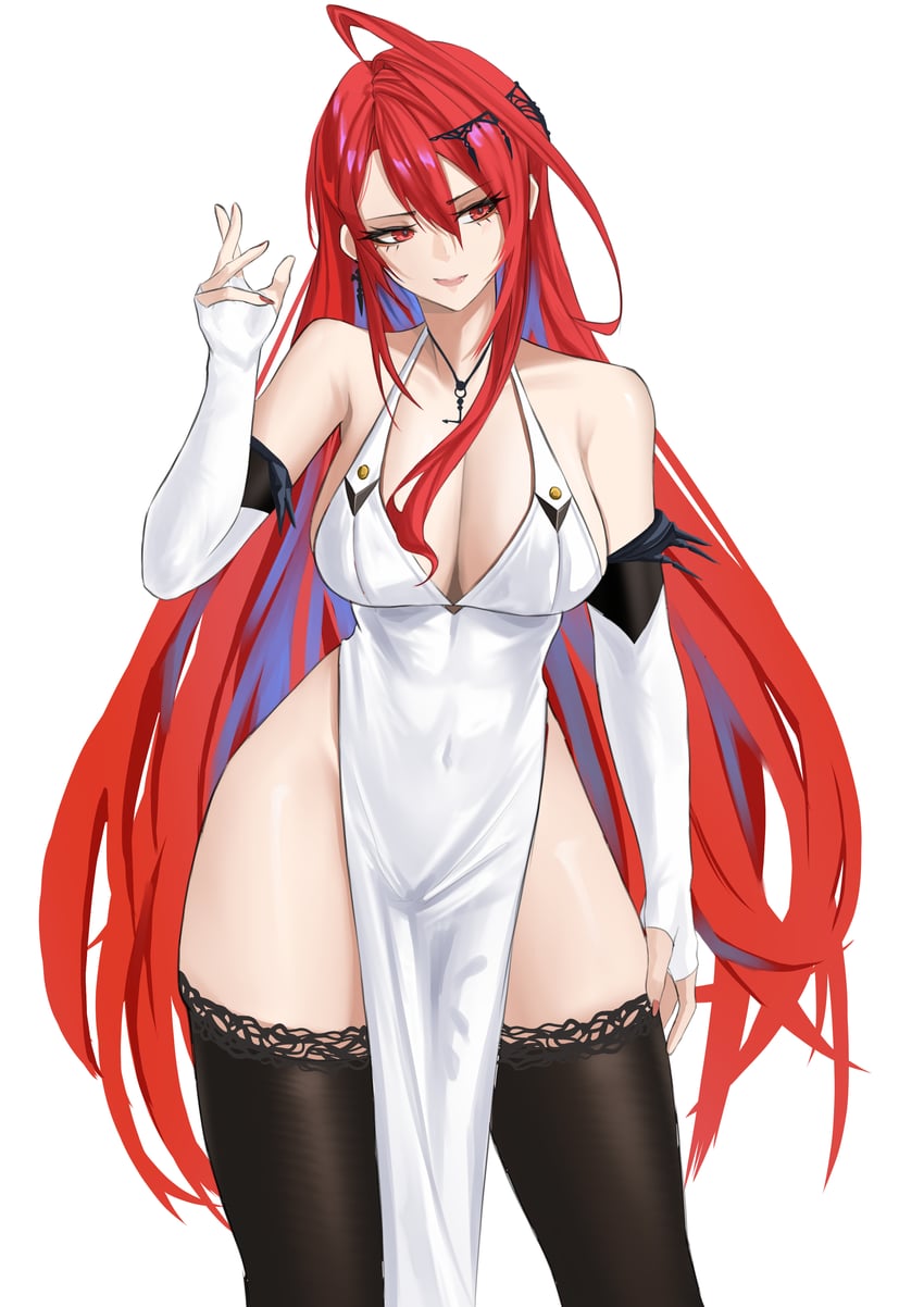 elizabeth rose bloodflame (hololive and 1 more) drawn by puroy