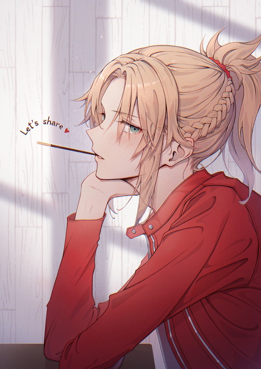 mordred (fate and 2 more) drawn by bambi-25