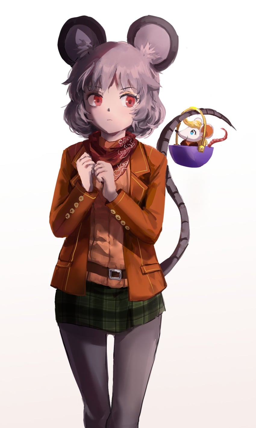 nazrin and ashley graham (touhou and 2 more) drawn by himuhino