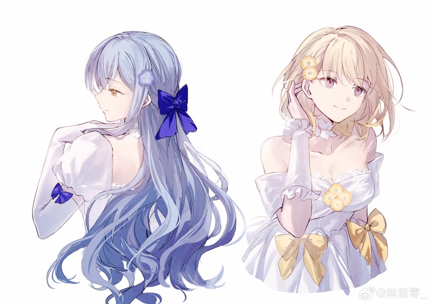 togawa sakiko and misumi uika (bang dream! and 1 more) drawn by muonrei00