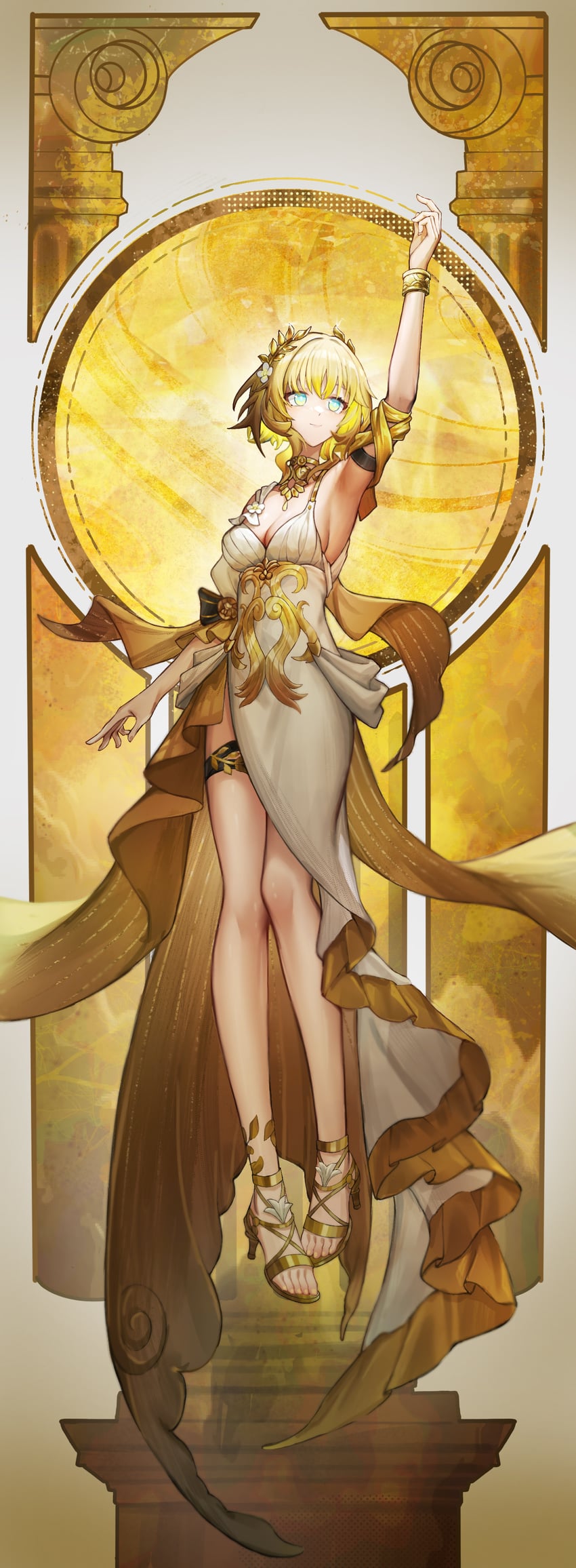 aglaea (honkai and 1 more) drawn by lao_lai