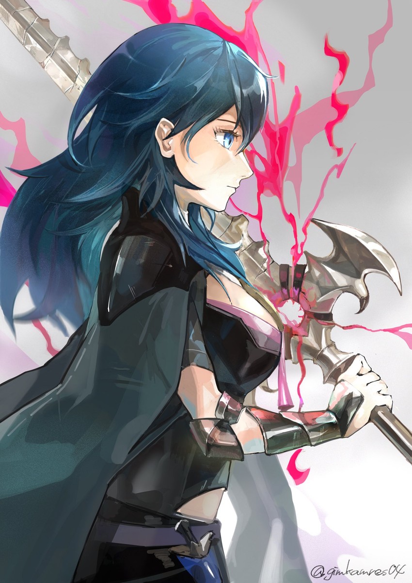 female byleth (fire emblem and 1 more) drawn by gimkamres04