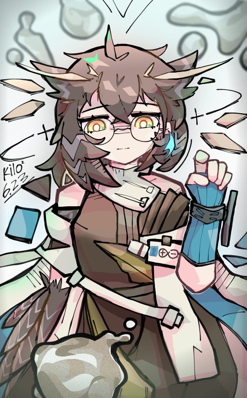 silence and silence the paradigmatic (arknights) drawn by tcatworld