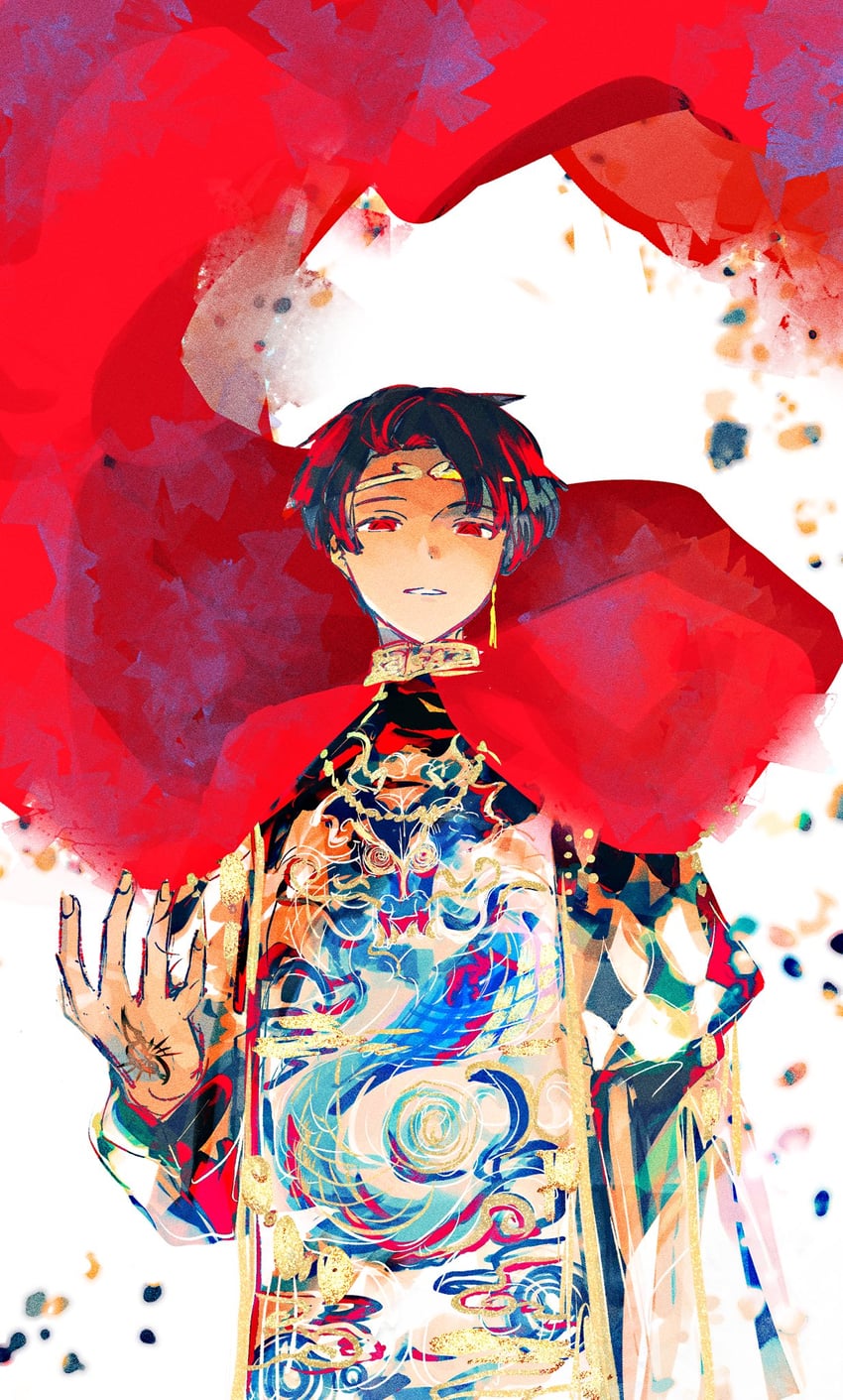riou (gensou suikoden and 1 more) drawn by asumi_chikyuu