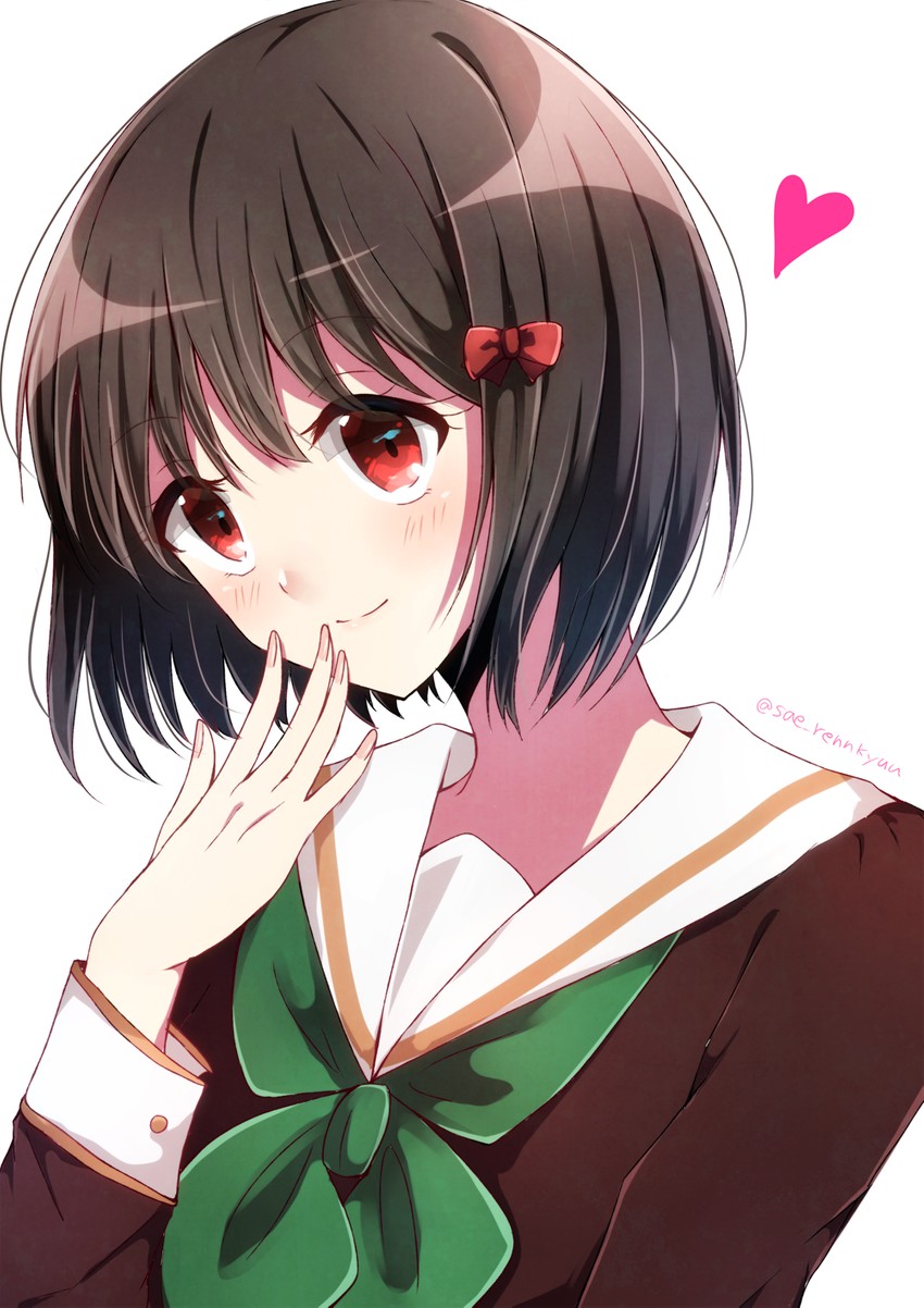 hisaishi kanade (hibike! euphonium and 1 more) drawn by sae_(renkyuuake)