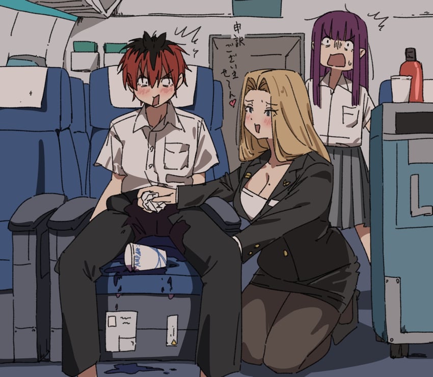 fern, stark, and methode (sousou no frieren) drawn by perutore