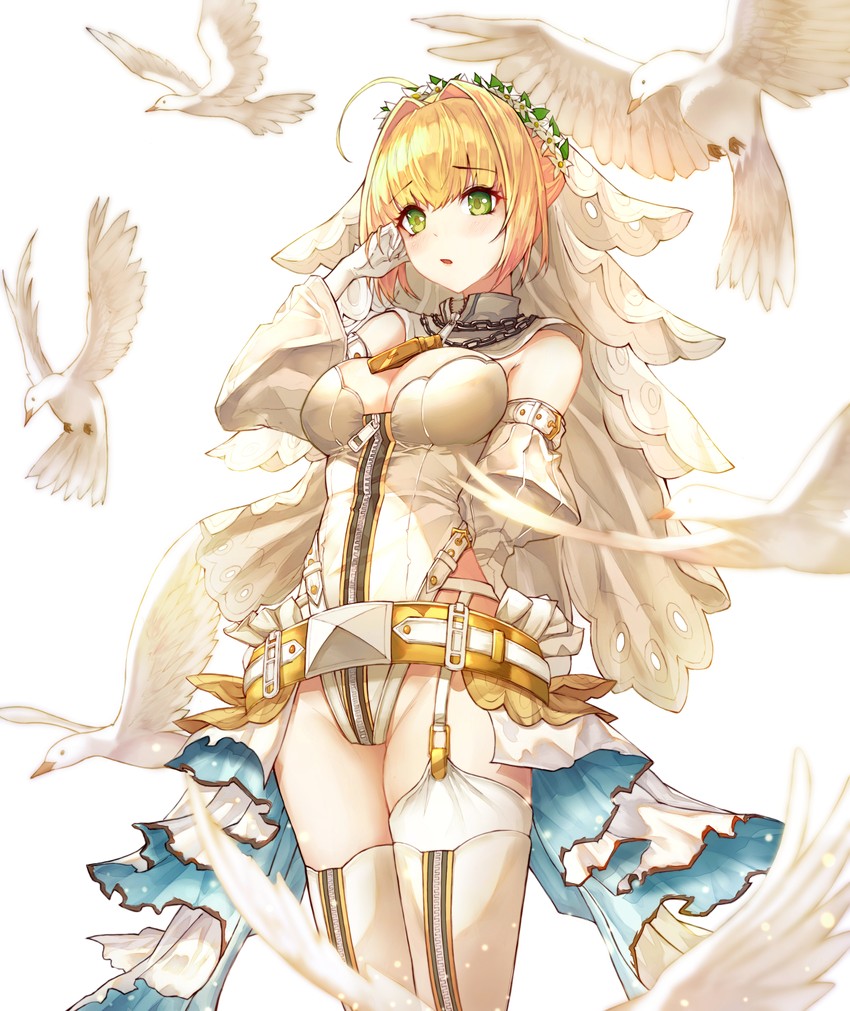 nero claudius (fate and 2 more) drawn by dal_song