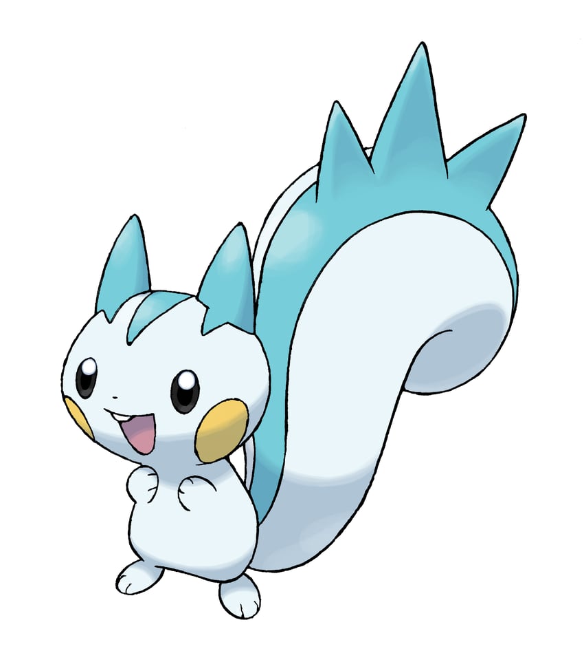 pachirisu (pokemon and 1 more) drawn by sugimori_ken