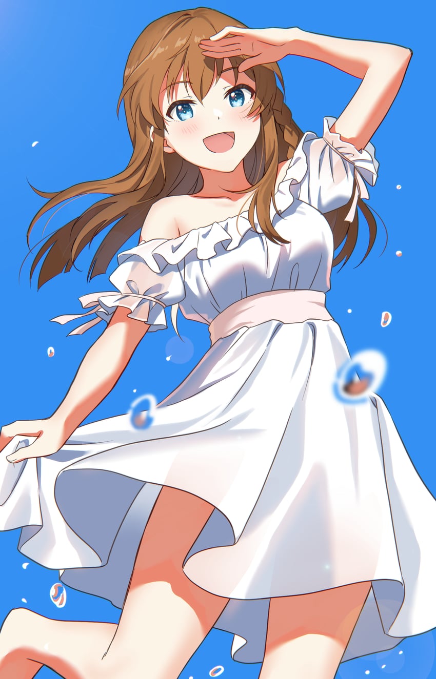 kousaka umi (idolmaster and 2 more) drawn by emu_(emum)