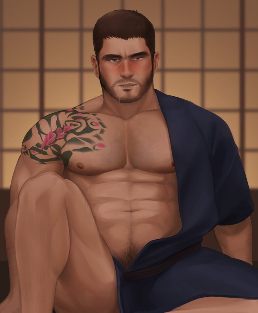 chris redfield (resident evil and 1 more) drawn by gr_goden