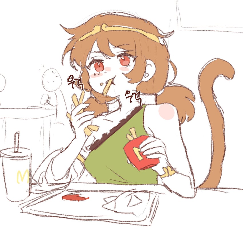 son biten (touhou and 2 more) drawn by sarukana