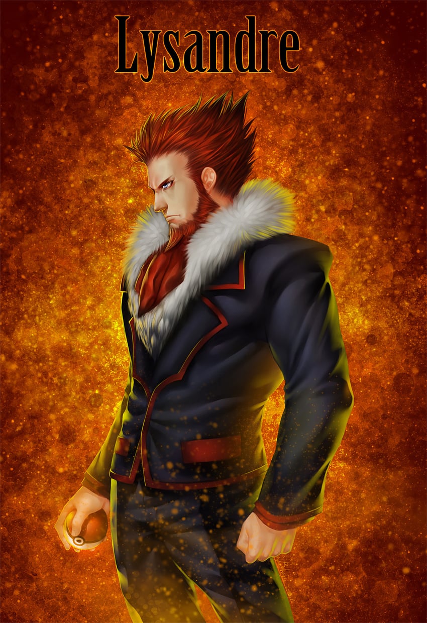 lysandre (pokemon and 1 more) drawn by saolin_(wudangx)