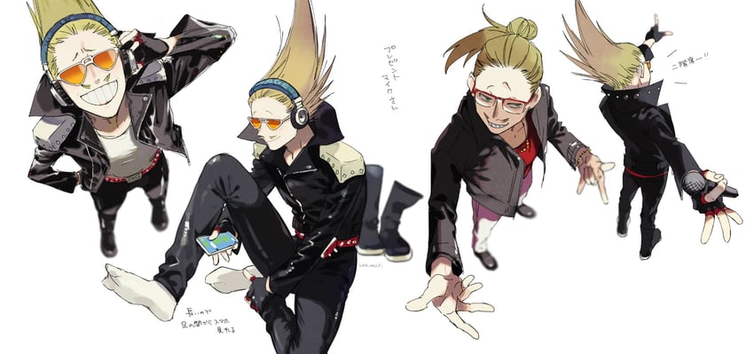 present mic (boku no hero academia) drawn by ura_musi