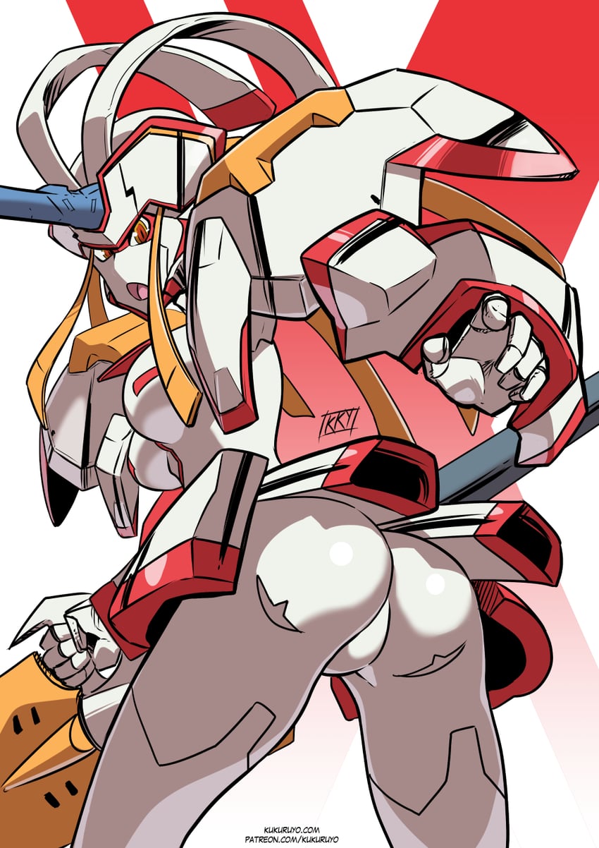 strelizia (darling in the franxx) drawn by kukuruyo