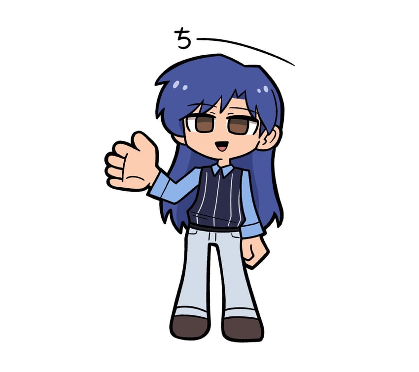 kisaragi chihaya (idolmaster and 2 more) drawn by fis_(t83192933)