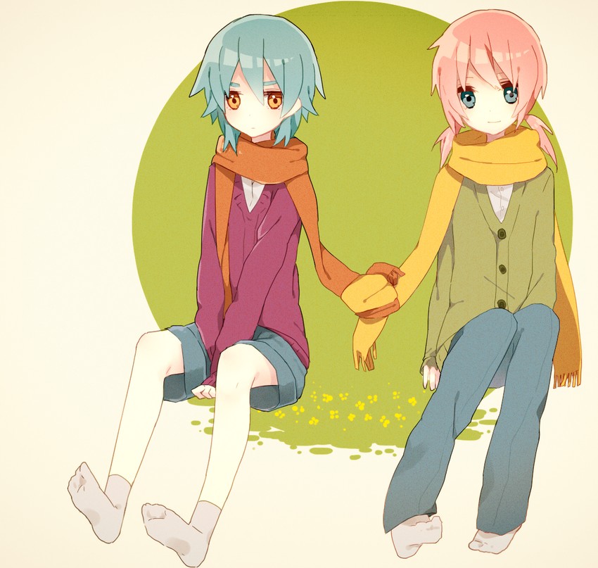 kirino ranmaru and kariya masaki (inazuma eleven and 1 more) drawn by manio