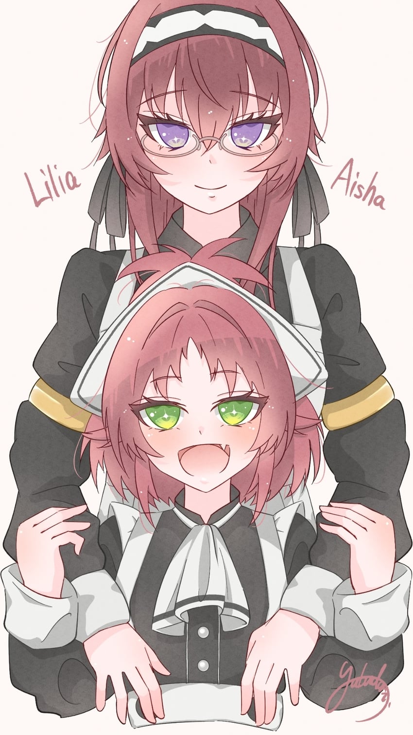 aisha greyrat and lillia greyrat (mushoku tensei) drawn by yabudori