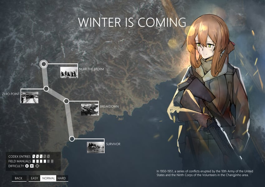 springfield (girls' frontline and 2 more) drawn by macayase
