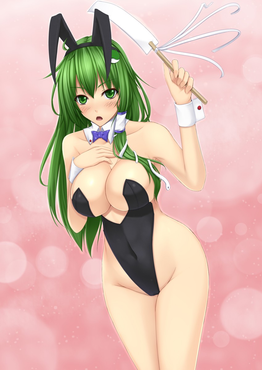 kochiya sanae (touhou) drawn by akitsuki_karasu