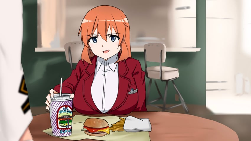 charlotte e. yeager and sakamoto mio (world witches series and 1 more) drawn by yohijikon