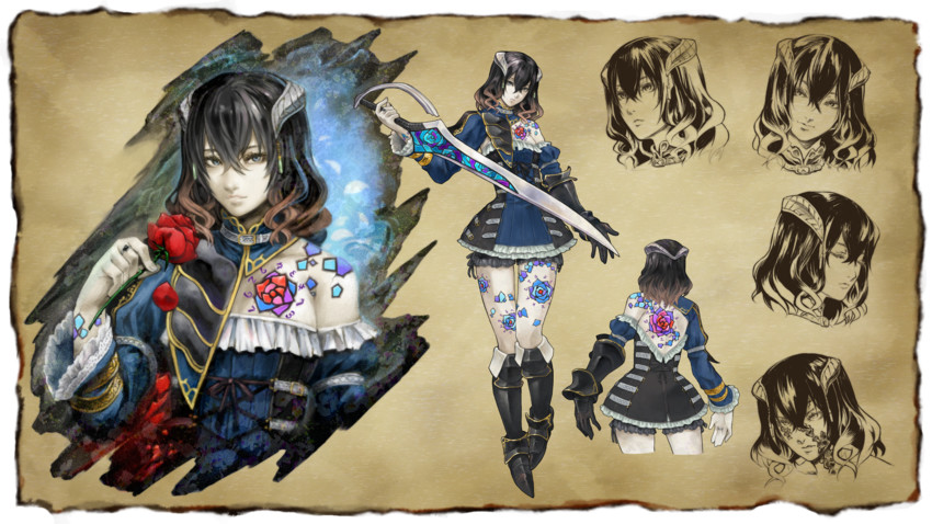 miriam (bloodstained: ritual of the night) drawn by natsume_yuji