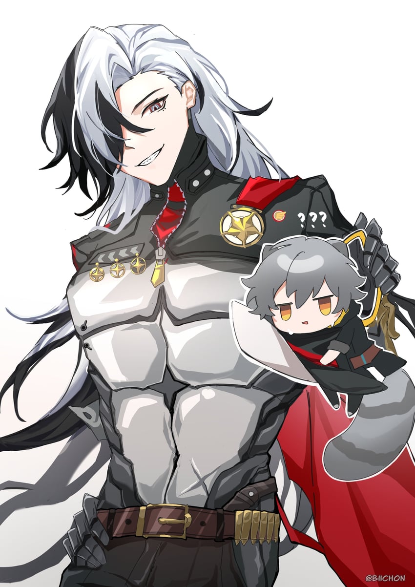 trailblazer, caelus, and boothill (honkai and 1 more) drawn by bii_(biichon)