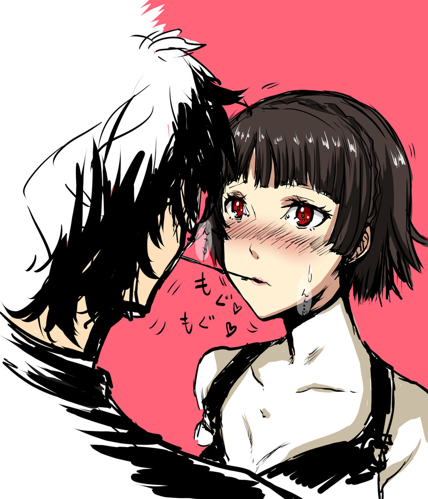 amamiya ren and niijima makoto (persona and 1 more) drawn by a.ringo
