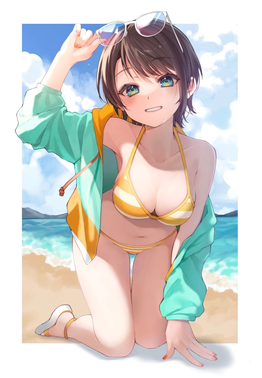 oozora subaru (hololive) drawn by toramaru_(toramal9831)
