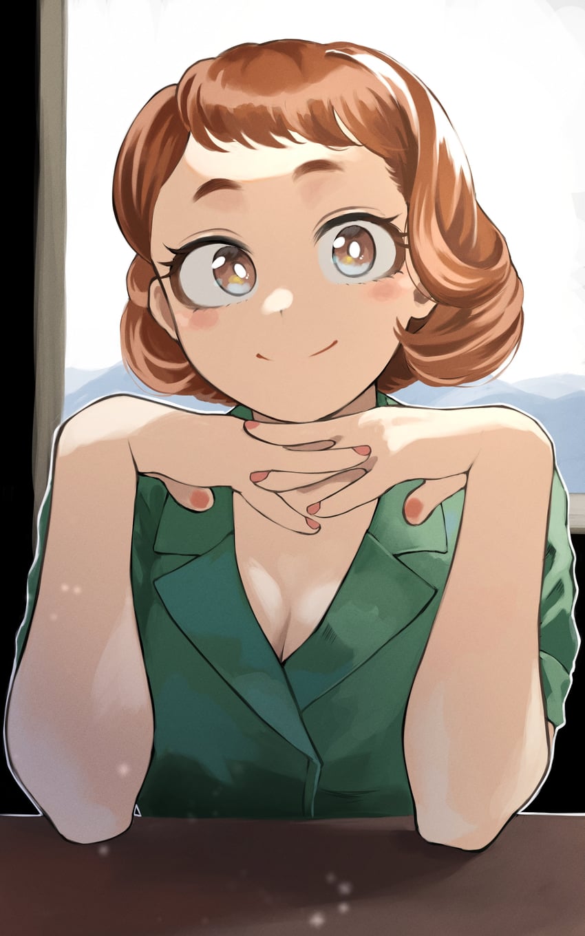 uraraka ochaco (boku no hero academia) drawn by fengling_(furin-jp)