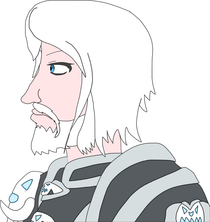 death knight and stellus keirich (original and 1 more) drawn by jo_shin_ogi