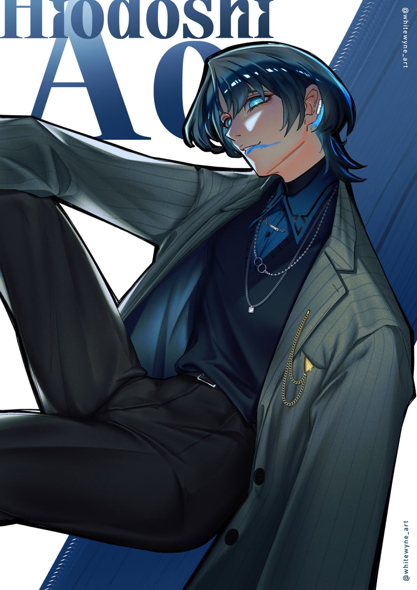 hiodoshi ao (hololive and 1 more) drawn by red_wyne