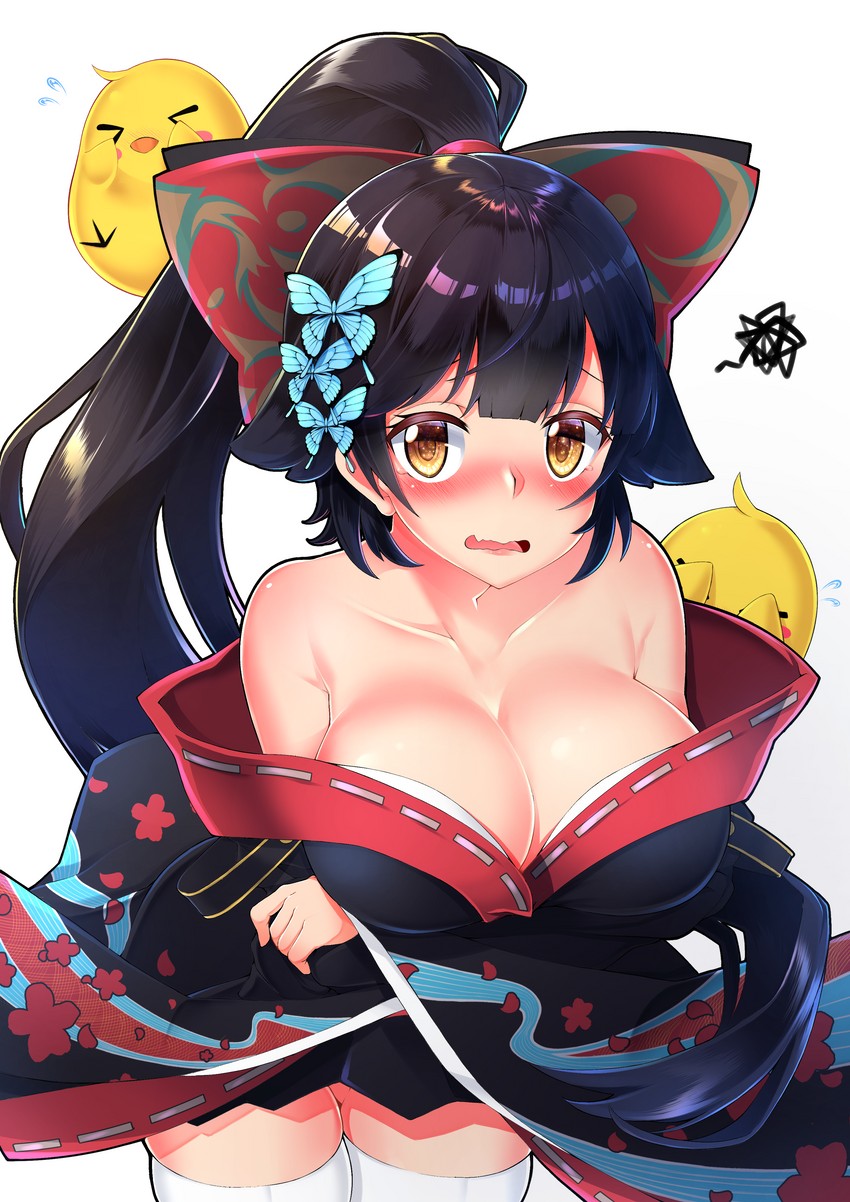manjuu, takao, and fusou (azur lane) drawn by aruto_(shake_onigiri)