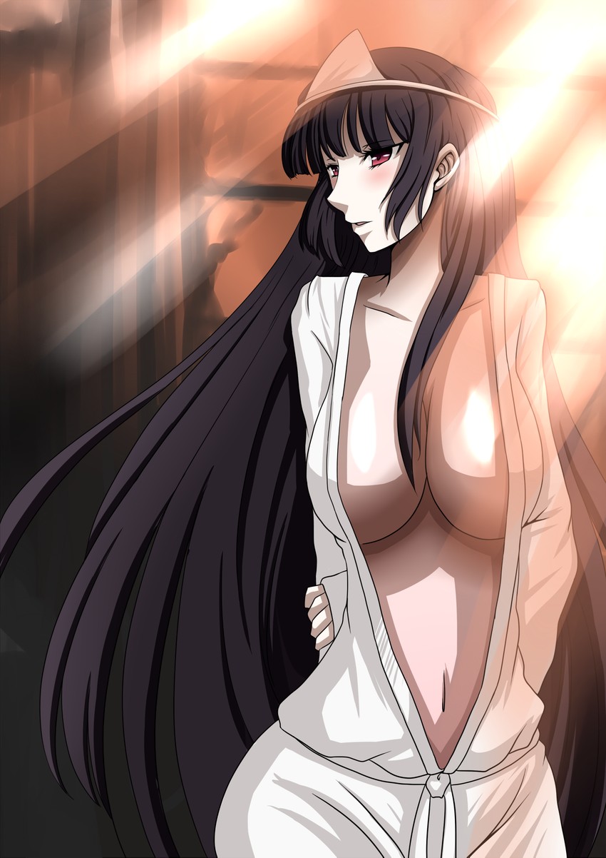 kanoe yuuko (tasogare otome x amnesia) drawn by nekota_susumu