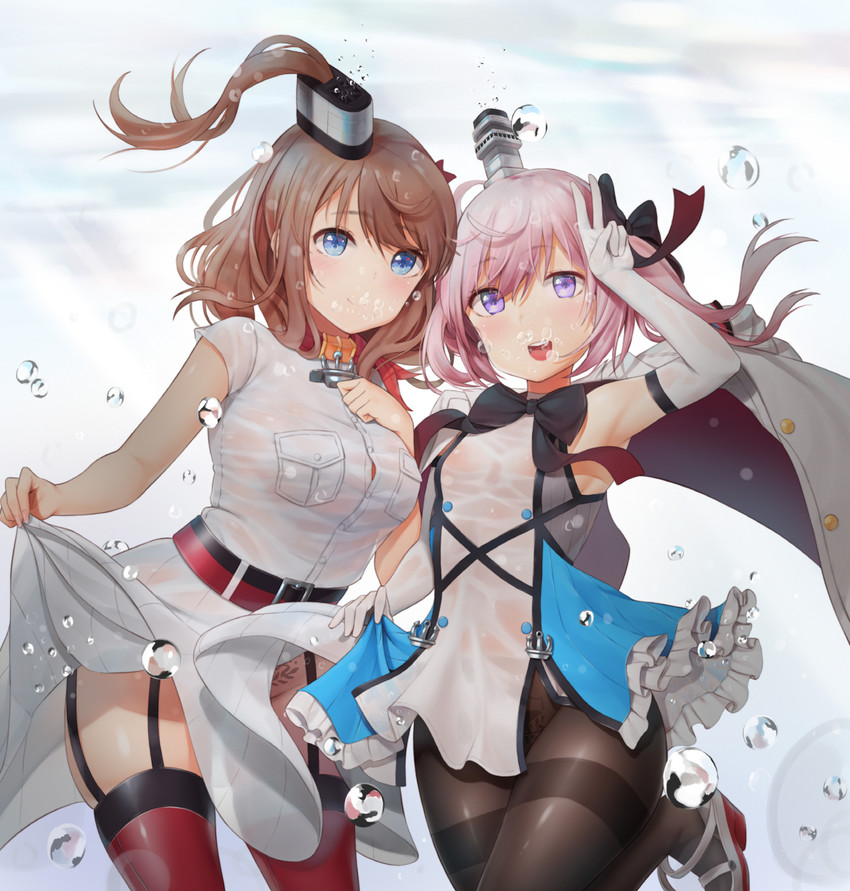 saratoga (kantai collection and 1 more) drawn by agnamore