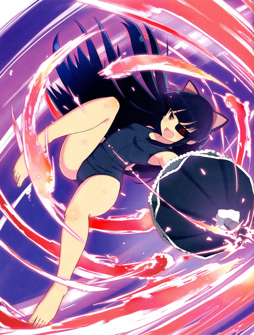 mirai (senran kagura and 1 more) drawn by yaegashi_nan