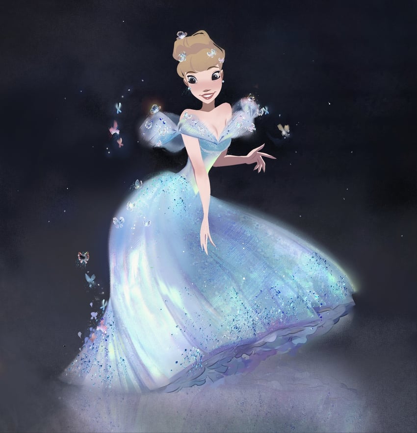 cinderella (cinderella) drawn by stardust_axel