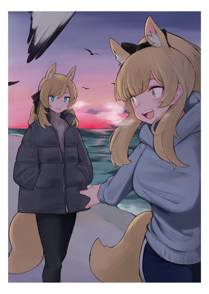 blemishine and whislash (arknights) drawn by signal_1120
