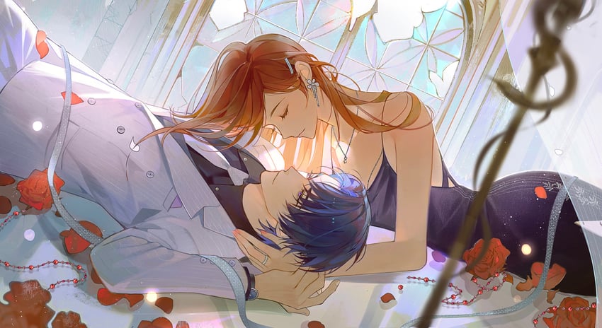 rosa and marius von hagen (tears of themis) drawn by denpa0304