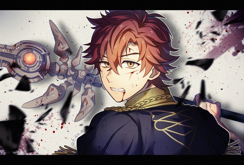 sylvain jose gautier (fire emblem and 1 more) drawn by f_ico_e