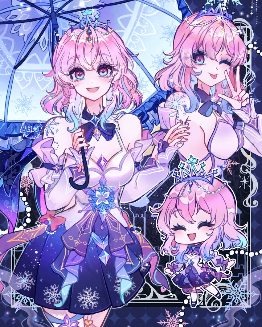 march 7th (honkai and 1 more) drawn by lyxia