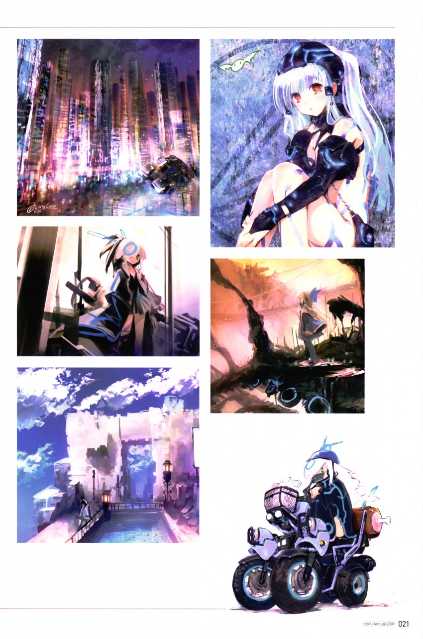 original and 1 more drawn by ein_(long_cake) and huke