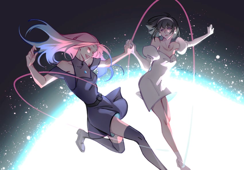 sua and mizi (alien stage) drawn by di_qiya_bingkuai