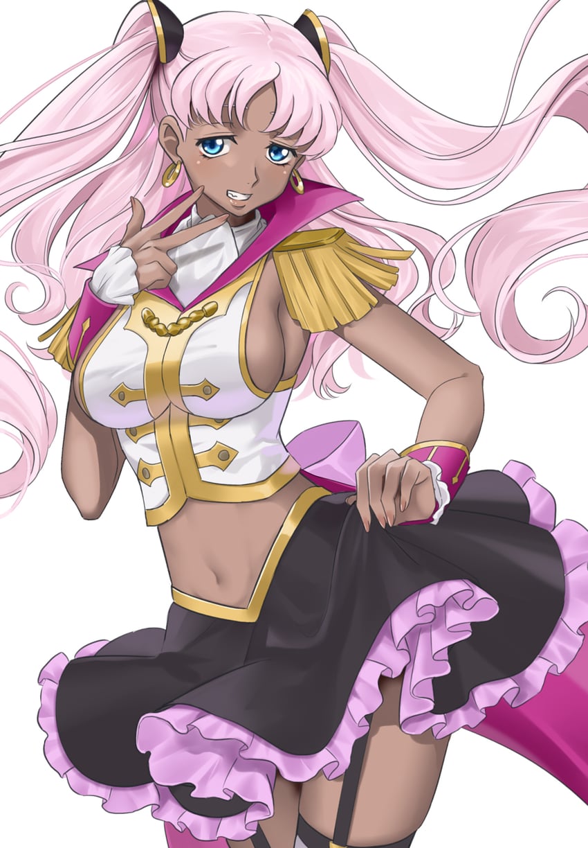 catherine sabathra (code geass and 1 more) drawn by a_zaka