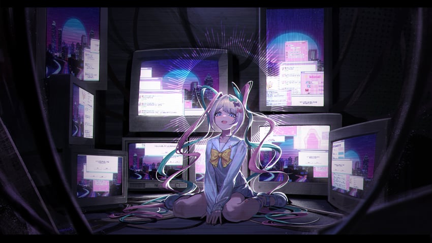 chouzetsusaikawa tenshi-chan (needy girl overdose) drawn by mo_ying_yu
